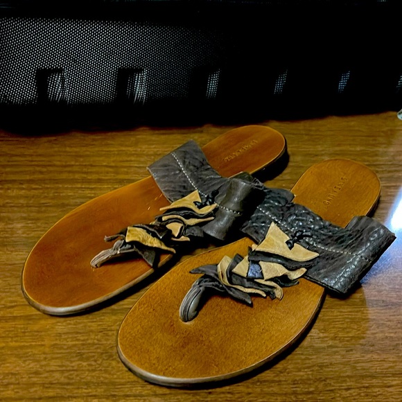 Leather sandals - Picture 1 of 7